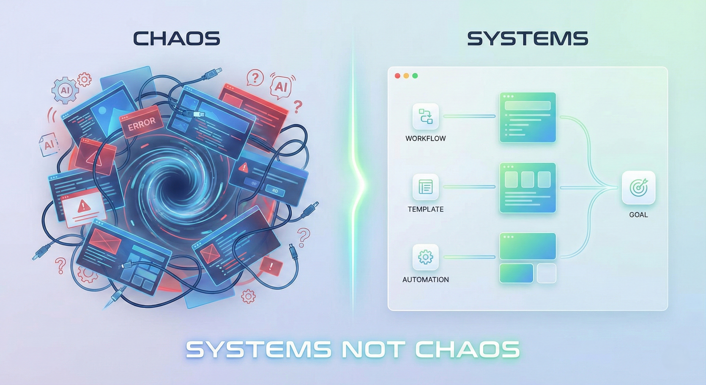 AI systems newsletter graphic